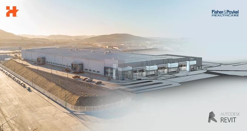 Modelo BIM de Fisher Paykel construido por Hermosillo
