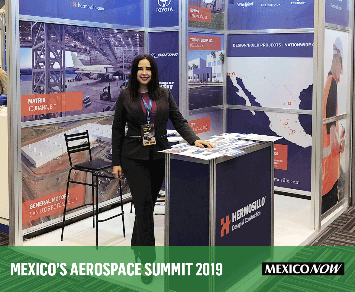 Hermosillo team at the Aerospace summit 2019 at Queretaro