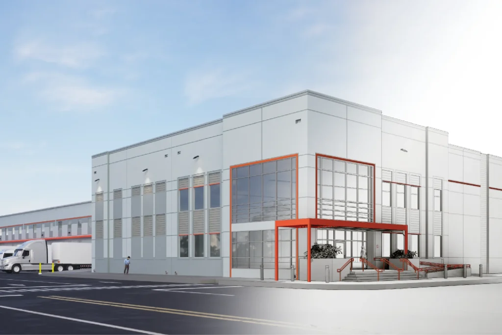 Imagen renderizada hecha con tecnología BIM de proyecto de construcción de Grupo Hermosillo